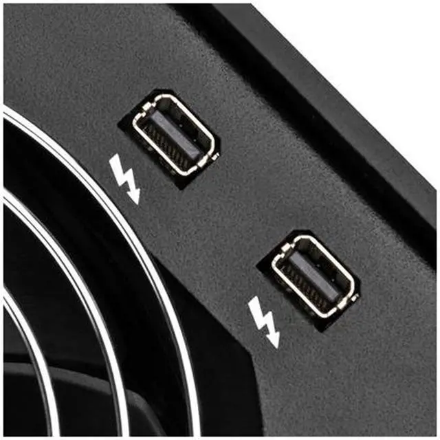 Alt view image 7 of 8 - SilverStone RL-TS433-TB Aluminum Body with Zinc Alloy Handle 3.5"/2.5" SATA HDD/SSD ( up to 6 Gbps ) Black 2 x Thunderbolt 2 port ( up to 20 Gbps) (Support Daisy Chain function) High-speed External Storage