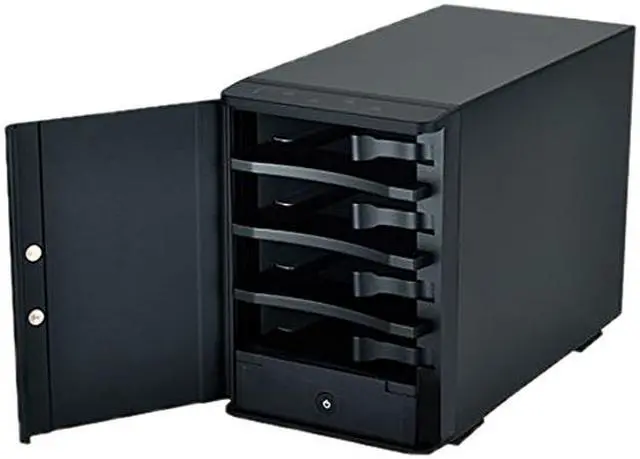 SilverStone Technology TS431S 4-Bay 2.5" SATA HDD/SSD Enclosure with Fan - Thumbnail 2