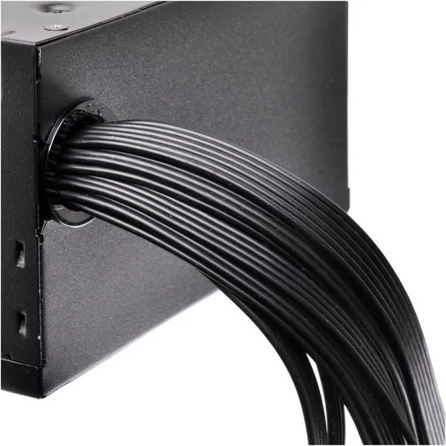 Alt view image 7 of 10 - SilverStone Essential Series SST-ET550-B 550 W ATX12V v2.4 80 PLUS BRONZE Certified Active PFC(PF > 0.9 at full load) PFC Power Supply