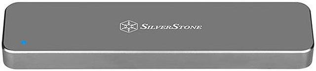 Alt view image 6 of 8 - SilverStone SST-MS09C M.2 SATA External SSD Enclosure with USB 3.1 Gen 2