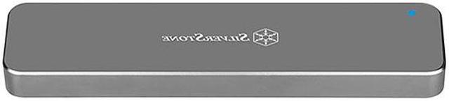 Alt view image 7 of 8 - SilverStone SST-MS09C M.2 SATA External SSD Enclosure with USB 3.1 Gen 2