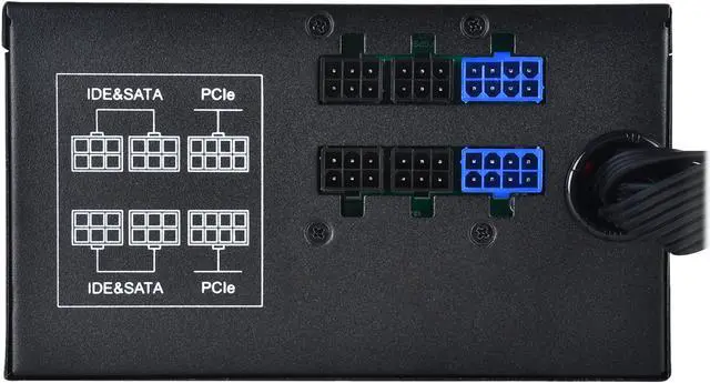 Alt view image 3 of 9 - SilverStone ET750-HG SST-ET750-HG V1.2 750 W ATX12V 80 PLUS GOLD Certified Semi-Modular Active PFC Power Supply