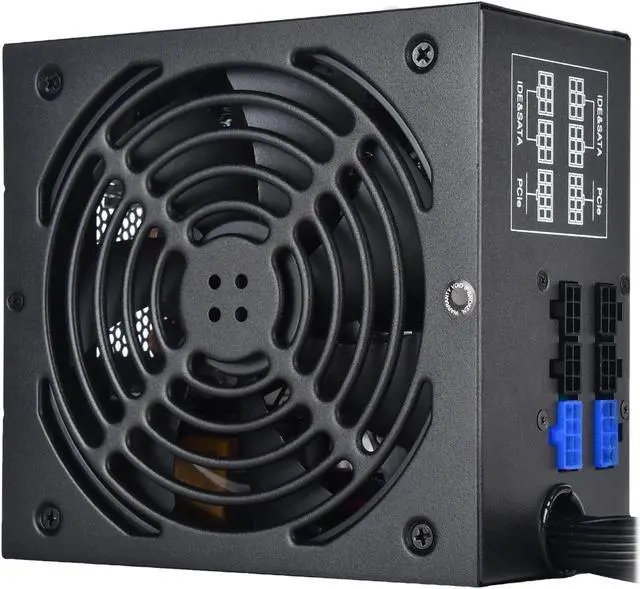 Alt view image 2 of 9 - SilverStone ET750-HG SST-ET750-HG V1.2 750 W ATX12V 80 PLUS GOLD Certified Semi-Modular Active PFC Power Supply