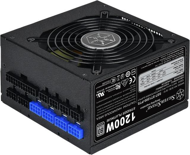 日本お値下 SilverStone PC電源 1200W 80PLUS PLATINUM SST-ST1200-PTS