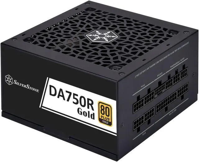 Alt view image 9 of 12 - SilverStone DA750R-GMA 750 W ATX 3.0 Compatible 80 PLUS GOLD Certified Full Modular Active PFC (PF>0.9 at full load) PFC Power Supply