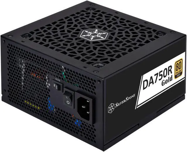 Alt view image 10 of 12 - SilverStone DA750R-GMA 750 W ATX 3.0 Compatible 80 PLUS GOLD Certified Full Modular Active PFC (PF>0.9 at full load) PFC Power Supply