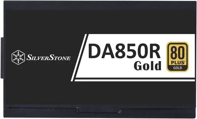 Alt view image 3 of 12 - SilverStone DA850R-GMA 850 W ATX 3.0 Compatible 80 PLUS GOLD Certified Full Modular Active PFC (PF>0.9 at full load) PFC Power Supply