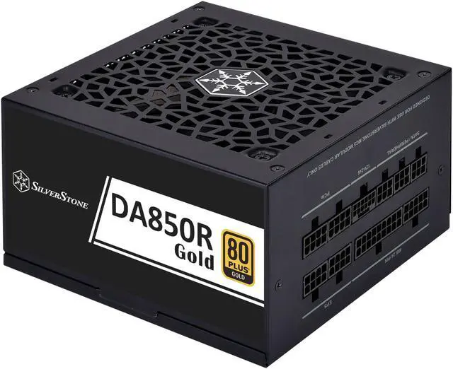 Alt view image 9 of 12 - SilverStone DA850R-GMA 850 W ATX 3.0 Compatible 80 PLUS GOLD Certified Full Modular Active PFC (PF>0.9 at full load) PFC Power Supply