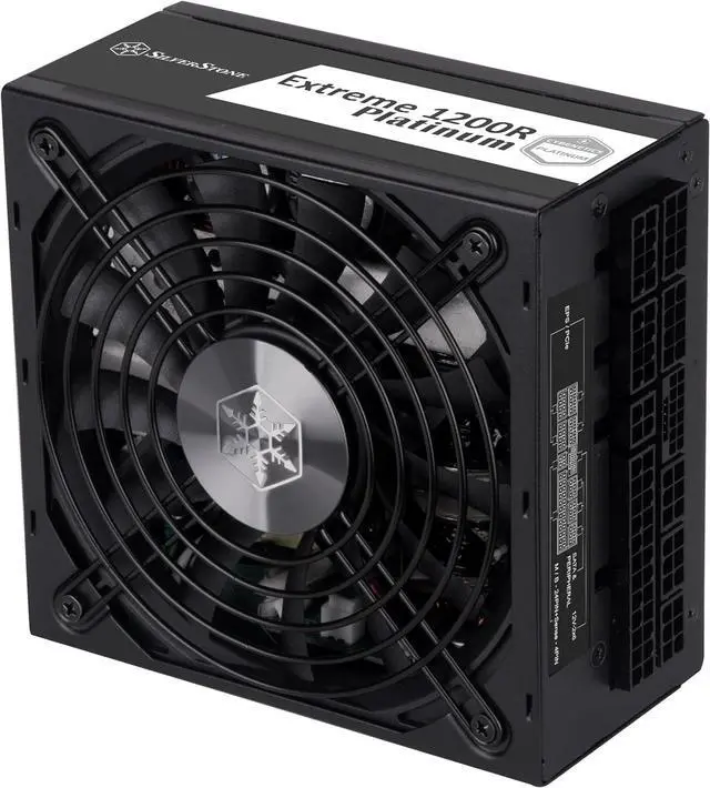 Alt view image 7 of 9 - SilverStone EX1200R-PL 1200 W SFX-L 80 PLUS PLATINUM Certified Full Modular Active PFC(PF>0.9 at full load) PFC Power Supply