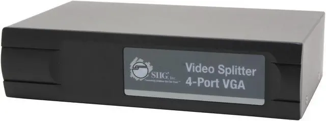 Main image of SIIG VV-S40012-S1 Video Splitter 4-Port VGA