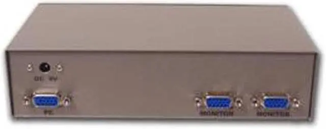 Alt view image 3 of 3 - SIIG VV-S20012-S2 2-Port Video Splitter