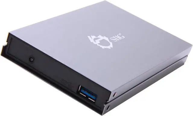 Main image of SIIG JU-SA0912-S1 2.5" Silver SATA USB 3.0 SuperSpeed USB 3.0 to SATA 2.5" Enclosure