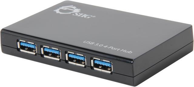 Main image of SIIG JU-H40512-S1 USB 3.0 4-Port Hub