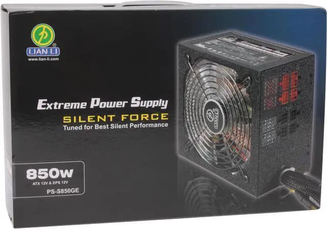Alt view image 11 of 11 - LIAN LI PS-S850GE 850 W ATX12V 2.3 / EPS12V 2.91 SLI Ready CrossFire Ready 80 PLUS BRONZE Certified Modular Active PFC Power Supply