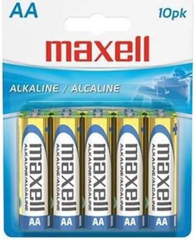 Alt view image 2 of 2 - maxell 723410 10-pack AA Alkaline Batteries