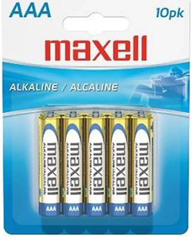 Main image of maxell 723810 - LR0310BP 10-pack AAA Alkaline Batteries