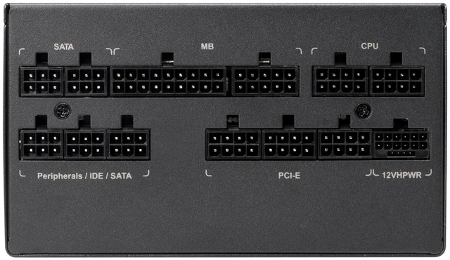 Alt view image 14 of 20 - Gamdias HELIOS P2-1000G 1000 W ATX 3.1 Compatible 80 PLUS GOLD Certified Full Modular APFC with PF value of 0.99 PFC Power Supply