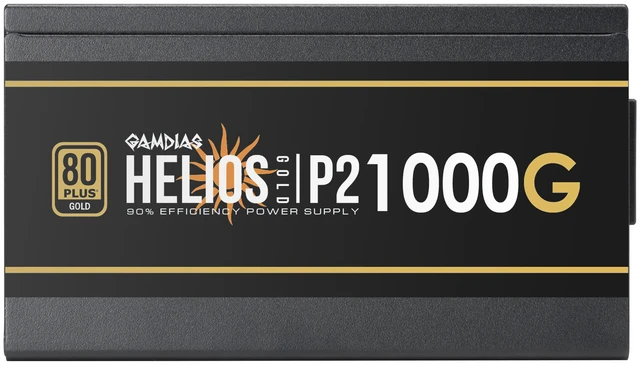Alt view image 16 of 20 - Gamdias HELIOS P2-1000G 1000 W ATX 3.1 Compatible 80 PLUS GOLD Certified Full Modular APFC with PF value of 0.99 PFC Power Supply