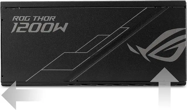 Alt view image 6 of 7 - ASUS ROG Thor 1200 80+ Platinum 1200W Fully Modular RGB Power Supply with LIVEDASH OLED Panel and 10 Year Warranty