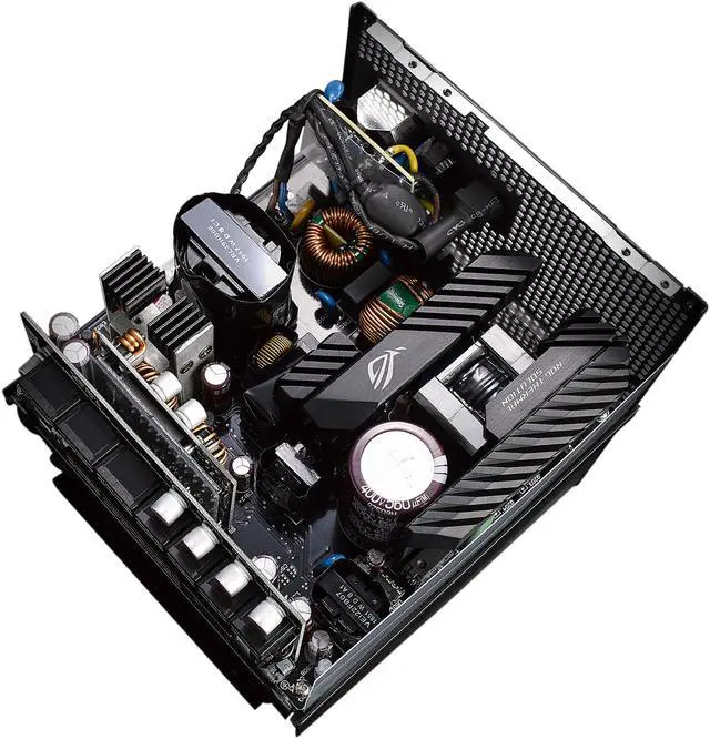 Alt view image 7 of 8 - ASUS ROG Strix 650 Full Modular 80 Plus Gold 650W ATX Power Supply with 0dB Axial Tech Fan and 10 Year Warranty