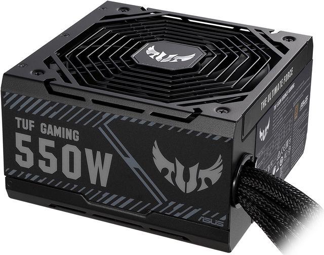 ASUS TUF GAMING 550W Bronze PSU, Power Supply, Axial-tech Fan Design, Dual  Ball Fan Bearings, 0dB Technology, 80 PLUS Bronze Certification, 80cm 8-pin  