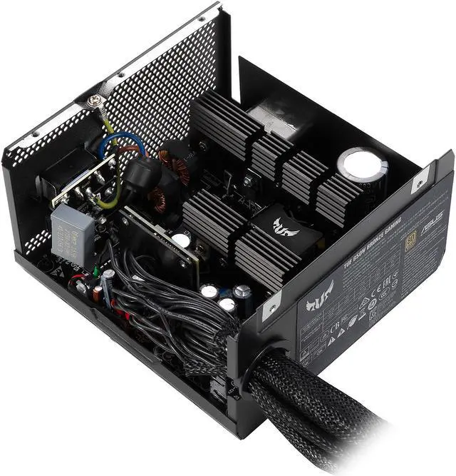 Alt view image 4 of 8 - ASUS TUF GAMING 650W Bronze PSU, Power Supply, Axial-tech Fan Design, Dual Ball Fan Bearings, 0dB Technology, 80 PLUS Bronze Certification, 80cm 8-pin CPU Connector, 6-year Warranty