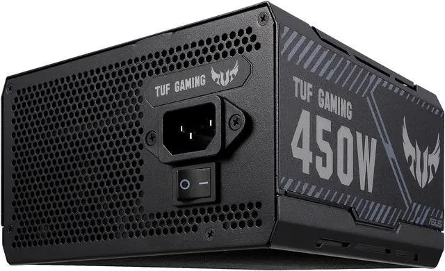 Alt view image 4 of 8 - ASUS TUF GAMING 450W Bronze PSU, Power Supply (Axial-tech Fan Design, Dual Ball Fan Bearings, 0dB Technology, 80 PLUS Bronze Certification, 80cm 8-pin CPU Connector, 6-year Warranty)