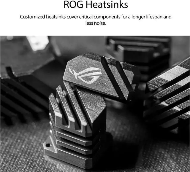 Alt view image 5 of 7 - ASUS ROG STRIX 1000W Gold PSU, Power Supply (ROG Heatsinks, Axial-tech Fan Design, Dual Ball Fan Bearings, 0dB Technology, 80 PLUS Gold Certification, Fully Modular Cables, 10-year Warranty)