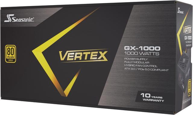 SEASONIC VERTEX GX-1000 : Du très bon ATX 3.0 presque abordable