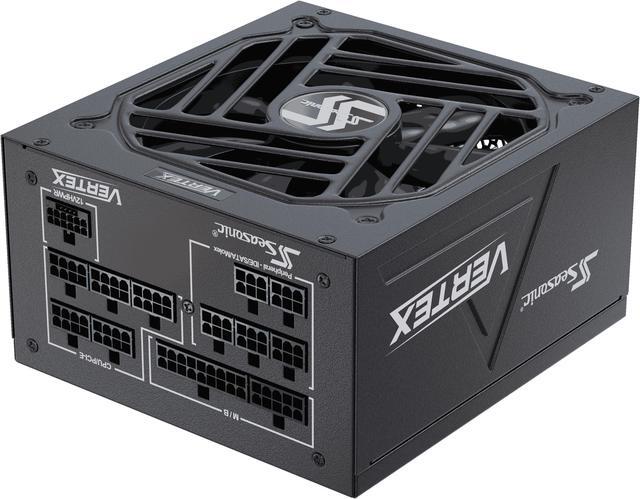 Alt view image 4 of 5 - Seasonic VERTEX GX-1000, 1000W 80+ Gold, ATX 3.0 & PCIe 5.0 Ready, Full-Modular, ATX Form Factor, Low Noise, Premium Japanese Capacitor, 12 Year Warranty, Nvidia RTX 40 Super/50, AMD GPU Compatible