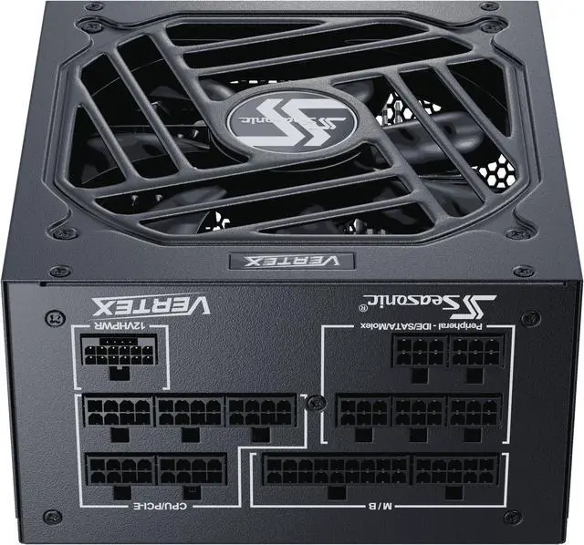 Alt view image 3 of 5 - Seasonic VERTEX PX-1000, 1000W 80+ Platinum,  ATX 3.0 / PCIe 5.0 Compliant, Full Modular, Fan Control in Fanless, Silent, and Cooling Mode, 10 Years Warranty
