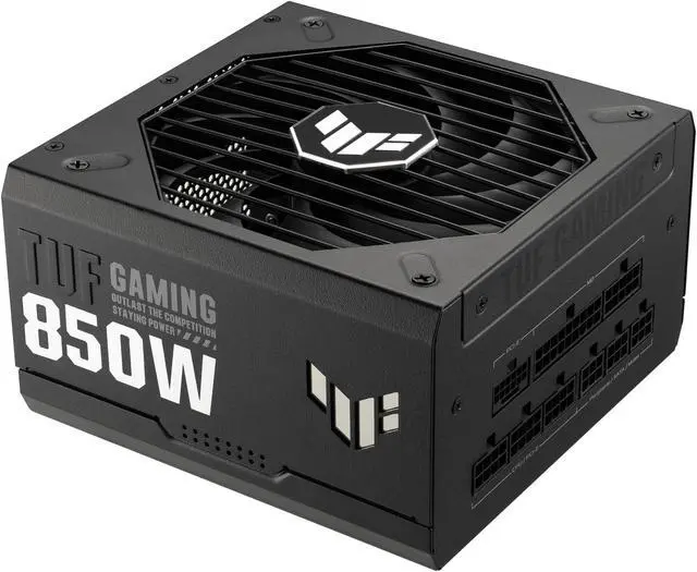 Alt view image 10 of 14 - ASUS TUF Gaming 850W Gold (850 Watt, ATX 3.0 Compatible, Fully Modular Power Supply, 80+ Gold, Military-grade Components, Dual Ball Bearing, Axial-tech Fan, PCB Coating)