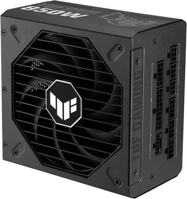 Alt view image 11 of 14 - ASUS TUF Gaming 850W Gold (850 Watt, ATX 3.0 Compatible, Fully Modular Power Supply, 80+ Gold, Military-grade Components, Dual Ball Bearing, Axial-tech Fan, PCB Coating)