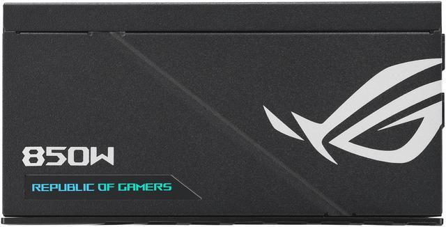 Alt view image 6 of 14 - ASUS ROG Loki SFX-L 850W Platinum (Fully Modular Power Supply, 80+ Platinum, 120mm PWM ARGB Fan, Aura Sync, ATX 3.0 Compatible, PCIe 5.0 Ready)