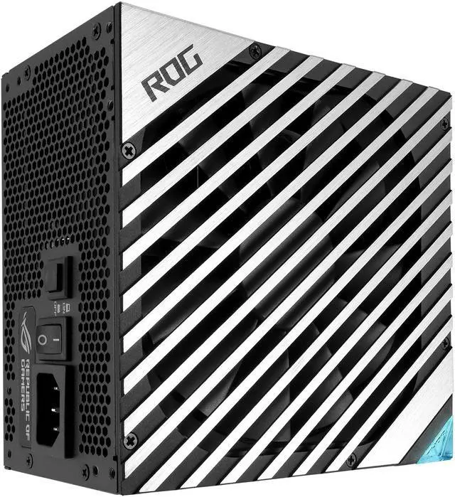 Alt view image 7 of 16 - ASUS ROG Thor 850W Platinum II (850Watt, Fully Modular Power Supply, 80+ Platinum, Lambda A++ Certified, ROG heatsinks, 135mm PWM fan, 0dB Mode, OLED Panel, Sleeved Cables, Aura Sync)