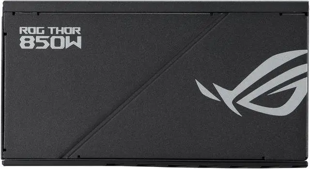 Alt view image 9 of 16 - ASUS ROG Thor 850W Platinum II (850Watt, Fully Modular Power Supply, 80+ Platinum, Lambda A++ Certified, ROG heatsinks, 135mm PWM fan, 0dB Mode, OLED Panel, Sleeved Cables, Aura Sync)