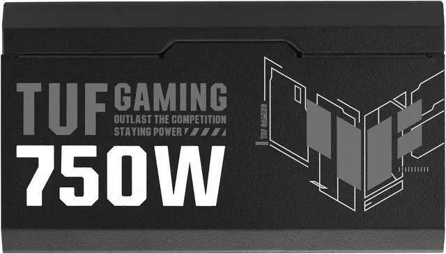 Alt view image 4 of 14 - ASUS TUF Gaming 750W Gold (750 Watt, Fully Modular Power Supply, 80+ Gold Certified, ATX 3.0 Compatible, Military-grade Components, Dual Ball Bearing, Axial-tech Fan, PCB Coating)