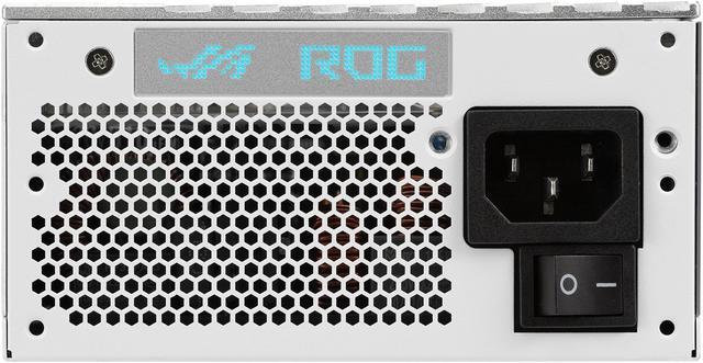 Alt view image 6 of 13 - ASUS ROG Loki SFX-L 850W Platinum White Edition (Fully Modular Power Supply, 80+ Platinum, 120mm PWM ARGB Fan, Aura Sync, ATX 3.0 Compatible, PCIe 5.0 Ready)