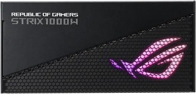 Alt view image 4 of 12 - ASUS ROG Strix 1000W Gold Aura Edition (Fully Modular Power Supply, 80+ Gold Certified, ATX 3.0, Cybenetics Lambda A+ Certification , PCIe Gen 5.0 Ready, Axial-tech Fan, Aura Sync)