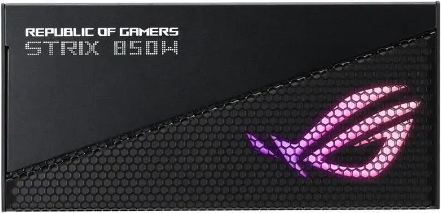 Alt view image 7 of 12 - ASUS ROG Strix 850W Gold Aura Edition (Fully Modular Power Supply, 80+ Gold Certified, ATX 3.0, Cybenetics Lambda A++ Certification, PCIe Gen 5.0 Ready, Axial-tech Fan, Aura Sync)