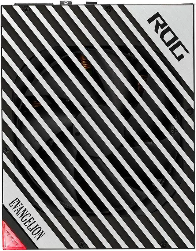 Alt view image 11 of 20 - ROG Thor 1000W Platinum II EVA Edition (1000 Watt, Fully Modular Power Supply, 80+ Platinum, Lambda A++ Certified, 135mm PWM fan, 0dB Mode, OLED Panel, Sleeved Cables, Aura Sync)