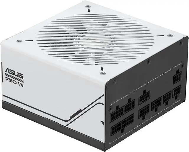 Alt view image 2 of 13 - ASUS Prime 750W Gold (750 Watt, ATX 3.0 Compatible, Fully Modular Power Supply, 80+ Gold Certified, Dual Ball Bearings, Two Color Options in One, 8-Year Warranty)