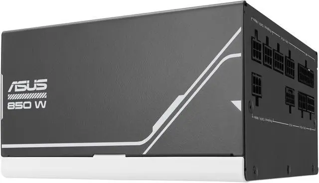 Alt view image 11 of 13 - ASUS Prime 850W Gold (850 Watt, ATX 3.0 Compatible, Fully Modular Power Supply, 80+ Gold Certified, Dual Ball Bearings, Two Color Options in One, 8-Year Warranty)
