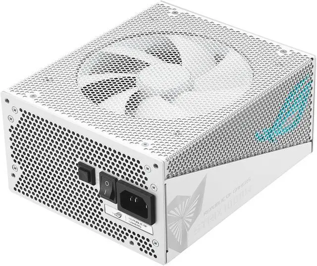 Alt view image 5 of 12 - ASUS ROG Strix 1000W Gold Aura White Edition (Fully Modular Power Supply, 80+ Gold Certified, ATX 3.0, Cybenetics Lambda A+ Certification , PCIe Gen 5.0 Ready, Aura Sync, 10-Year Warranty)