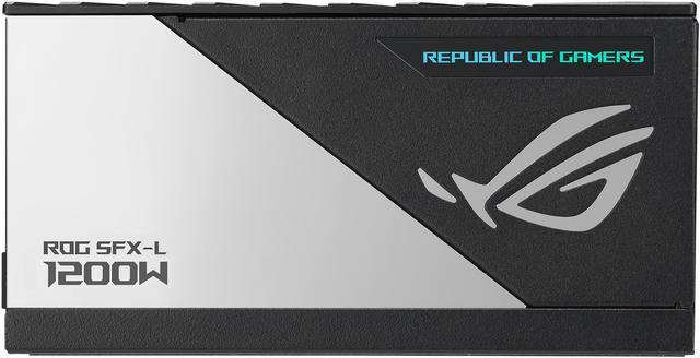 Alt view image 10 of 13 - ASUS ROG Loki SFX-L 1200W Titanium PSU (Fully Modular Power Supply, 80+ Titanium, 120mm PWM ARGB Fan, Aura Sync, ATX 3.0 Compatible, PCIe 5.0 Ready)
