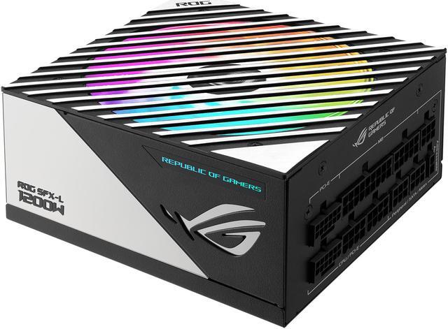 Main image of ASUS ROG Loki SFX-L 1200W Titanium PSU (Fully Modular Power Supply, 80+ Titanium, 120mm PWM ARGB Fan, Aura Sync, ATX 3.0 Compatible, PCIe 5.0 Ready)