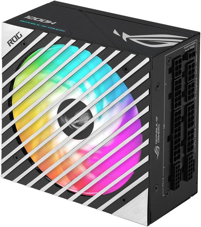 Alt view image 5 of 13 - ASUS ROG Loki SFX-L 1200W Titanium PSU (Fully Modular Power Supply, 80+ Titanium, 120mm PWM ARGB Fan, Aura Sync, ATX 3.0 Compatible, PCIe 5.0 Ready)