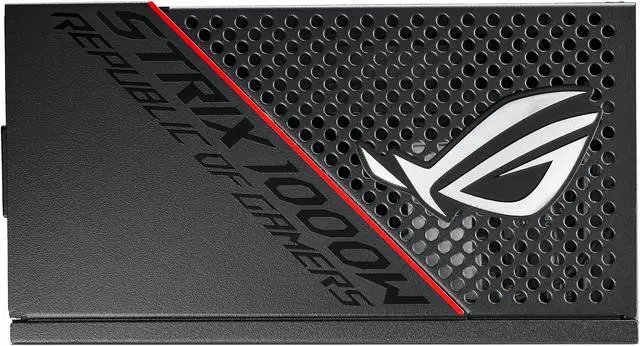 Alt view image 3 of 15 - ASUS ROG Strix 1000W Gold PSU (16-pin cable), Power Supply - ROG heatsinks, Axial-tech fan design, dual ball fan bearings, 0dB technology, 80 PLUS Gold Certification, fully modular cables