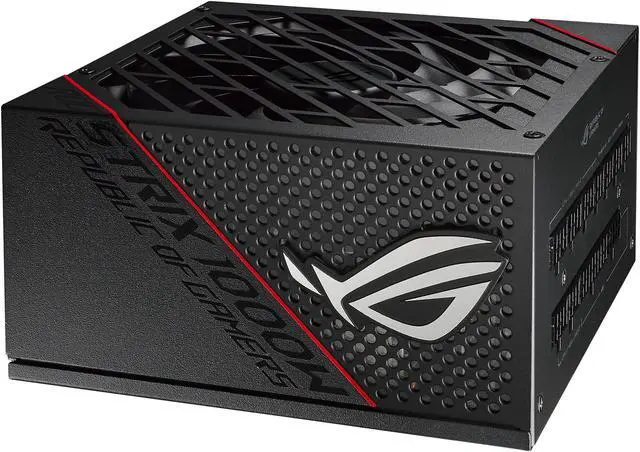 Alt view image 2 of 15 - ASUS ROG Strix 1000W Gold PSU (16-pin cable), Power Supply - ROG heatsinks, Axial-tech fan design, dual ball fan bearings, 0dB technology, 80 PLUS Gold Certification, fully modular cables