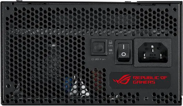 Alt view image 12 of 15 - ASUS ROG Strix 1000W Gold PSU (16-pin cable), Power Supply - ROG heatsinks, Axial-tech fan design, dual ball fan bearings, 0dB technology, 80 PLUS Gold Certification, fully modular cables